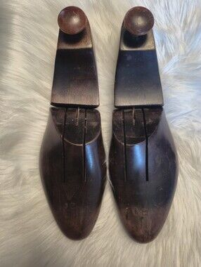 Vintage Wooden Shoe Tree Stretcher Shapers Size 12C